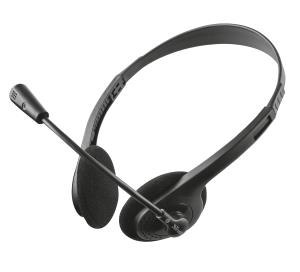 Headset -  Ziva Chat - 3.5mm - Wired - Black