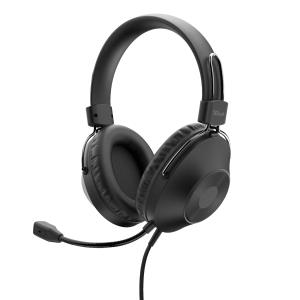 Headset Ozo Over-ear - USB  - Wired - Black