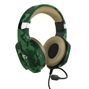 Headset - Gxt 323c Carus Gaming - Stereo 3.5mm - Wired - Jungle Camo