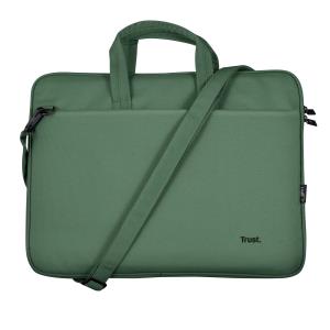 Bologna Slim Laptop Bag For 16in Eco Laptops Green