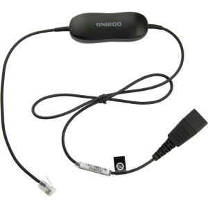 Gn 1200 Direct Connect Straight Cord - Qd To Rj10                                                   