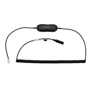 Desk Phone Cable Jabra Evolve Rj9 To 3.5mm Jack Converter Cable 2m                                  