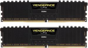 Memory 8GB Ddr4 2400MHz Unbuffered 14-16-16-31 Vengeance Low Profilex Black Heat Spreader Kit