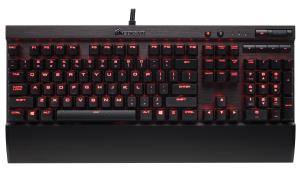K70 Lux Mechanical Gaming Keyboard - Red LED - Cherry Mx Red (be)                                   