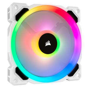 Ll120 RGB White Single Fan