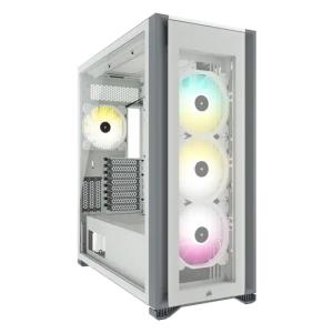 Icue 7000x RGB - Tempered Glass Full-tower ATX Pc Case - White