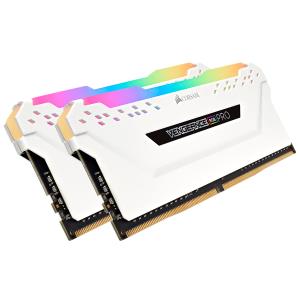 Memory 16GB Ddr4 3200MHz 2x8GB DIMM C16 Vengeance RGB Pro - White
