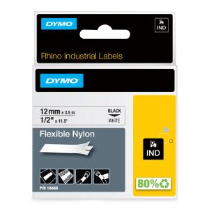 RHINO TAPE NYLON 12MM WIT                                                                                                                             