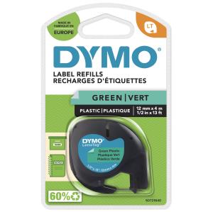 Plastic Tape Green 12mx4mm For Letratag                                                             