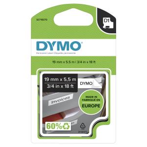 Tape Fixed Black White 19mm Type D1