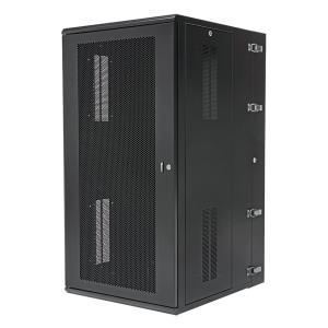 Wall Mount Cabinet 26ru 30in Depth Perforated Door Black
