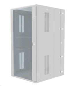 Wall Mount Cabinet 26RU 30in Depth Windowed Door White