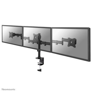 Monitor Mount - Desk - 3 monitor - Tilt/Swivel/Rotate - 10 to 27in - Black