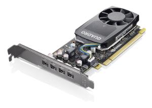 Graphic Card NVIDIA Quadro P620 2GB 4x Mini Dp For ThinkStation Tower Hp Bracket