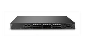 B300, E_Port license, 8 ports activated, 8x 8GB SWL SFPs, 1 PS, Rail Kit, 1 Year FW