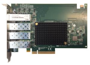 ThinkSystem Emulex OCe14104B-NX - Network adapter - Pci-e 3.0 - 10 Gigabit SFP+ x 4 