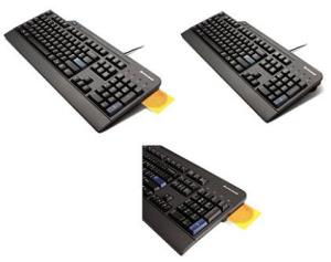 USB Smartcard Keyboard Qwerty/us With Euro Symbol