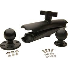 Ram Mount Kit Round Base Longarm 13in Ball Vehicle Dock                                             