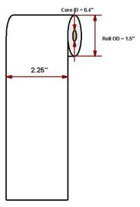Long Life 2.25 X 53 Apex 2 - Box Of 100 Rolls                                                       