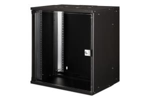 19IN 12U wall mounting cabinet - SOHO PRO 595 x 540 x 400mm black