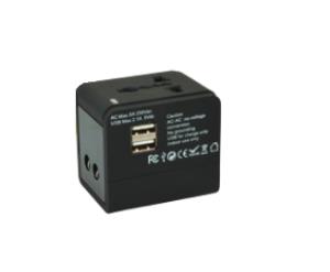 World Travel Adapter 2 USB                                                                          