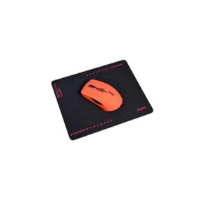 Wireless Mouse - Neon Orange + Mouse Pad                                                            