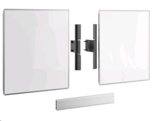 Rise A227 Whiteboard Set 75in Motorized Display Lift Stand & Trolley