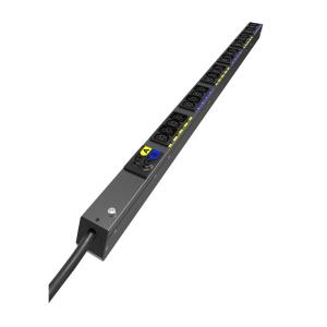 Basic G4 Rack PDU, 0U, 22.5U, IEC-60309 input, 3m cord, 1ph, 7.4kW, 32A, 200-240V, 24 outlets (12)C13, (12)C39