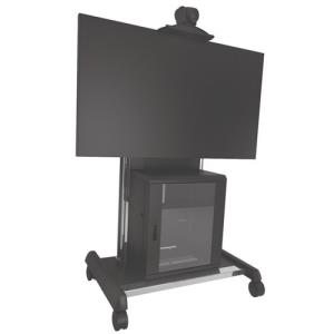 This Mobile Fusion Av Cart Incorporates Rounded Edges And Sleek Features To Give                    