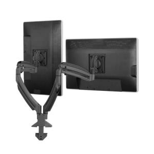 Kontour K1d Dynamic Desk Clamp Mount, 2 Monitors                                                    