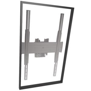 Fusion&trade Large Portrait Flat Panel Ceiling Mount Black Maximum Weight: 56.7 Kg                  