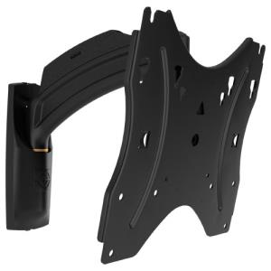 Small Thinstall Single Swing Arm Wall Display Mount - 10" Extension                            