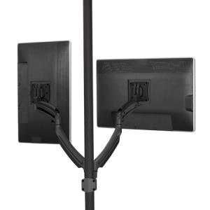 K1p Dynamic Pole Mount, 2 Monitors