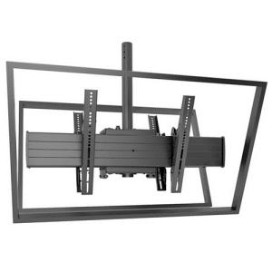 Fusion X-large Single Poleflat Panel Ceiling Mount Black