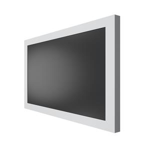 Landscape Wall Kiosk 55in White (lw55uw)