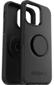 iPhone 14 Pro Max Case Otter + Pop Symmetry Series Black