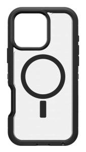 iPhone 16 Pro Max Case - Defender Series XT for MagSafe - Dark Side (Clear / Black) - ProPack
