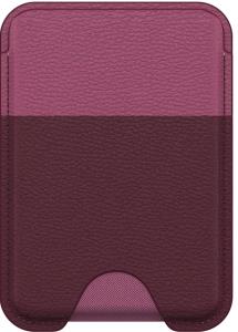 Wallet for iPhone with MagSafe - Symmetry Cactus Leather Wallet - Foxberry (Pink)