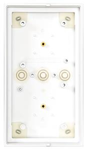 T24m/ Double On-wall Mount Silver                                                                   