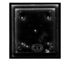 T24m/ Single On-wall Mount Black                                                                    