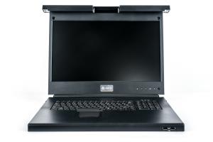 Local Rack Access (LRA) Console 18.5in LCD USB-KB 2USB PASS-FRA                                     