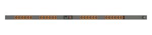 Geist MGU3EGB0-24L133-2PS6B2A10-S rPDU Switched 0U 16A 230V / IEC C13 Vertical 3m