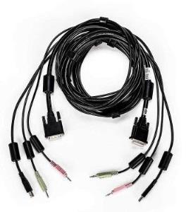 Avocent KVM Cable - USB Keyboard, Mouse & DVI-I with Audio 3m
