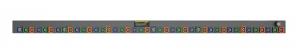 Geist Rack PDU elementary (upgradeable) 0U input IEC 60309 230/400V 3x16A locking outpu