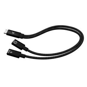 USB-c Splitter Audio Data With Power Delivery 100w