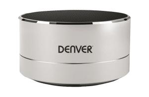 Speaker - Bts-32 - Wireless Bluetooth - 3w - Silver With Light Effect Built-in Microsd Card Slot