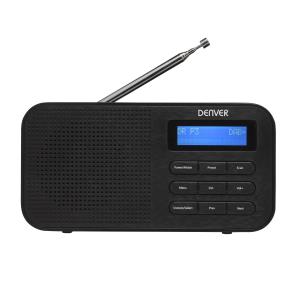 Dab-42 Dab+ Digital Radio With Clock And Alarm Function Black