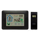 Weather Station Ws-520 With Clock Function And Indoor/outdoor Measurement