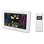 Weather Station Ws-540 Colorful  With Radio Controlled Clock Function And Indoor/outdoor Measurement White