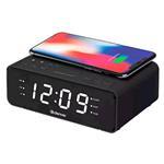 Crq-100 Fm Clock Radio With Qi Charging